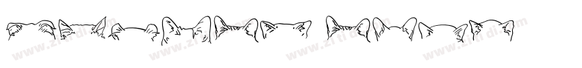 Mickey Ears字体转换 Mickey Ears字体转换